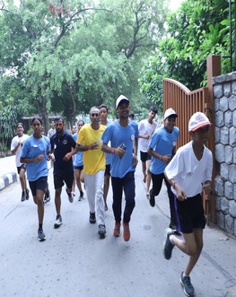 Co-operative Run for celebration of IYC-2025 on 06 July 2025